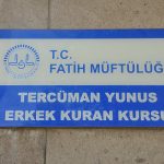 Erkek Kursu Dış Tabela